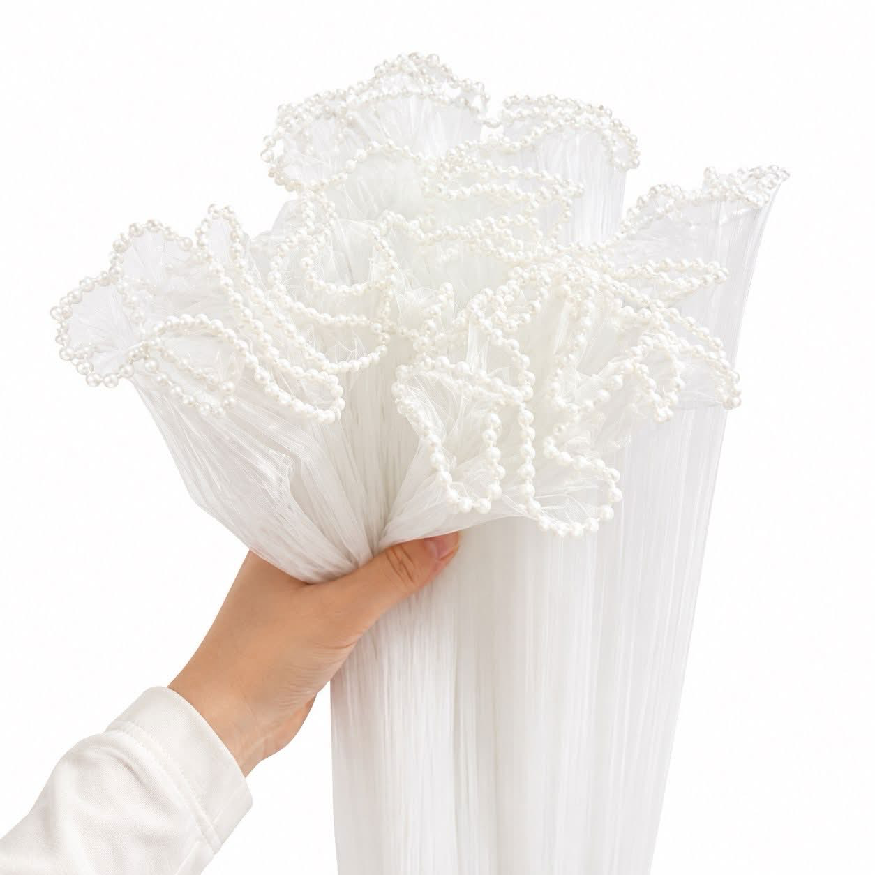 Tulles perlées